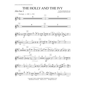 The Holly and the Ivy - Eb Alto Saxophone 1